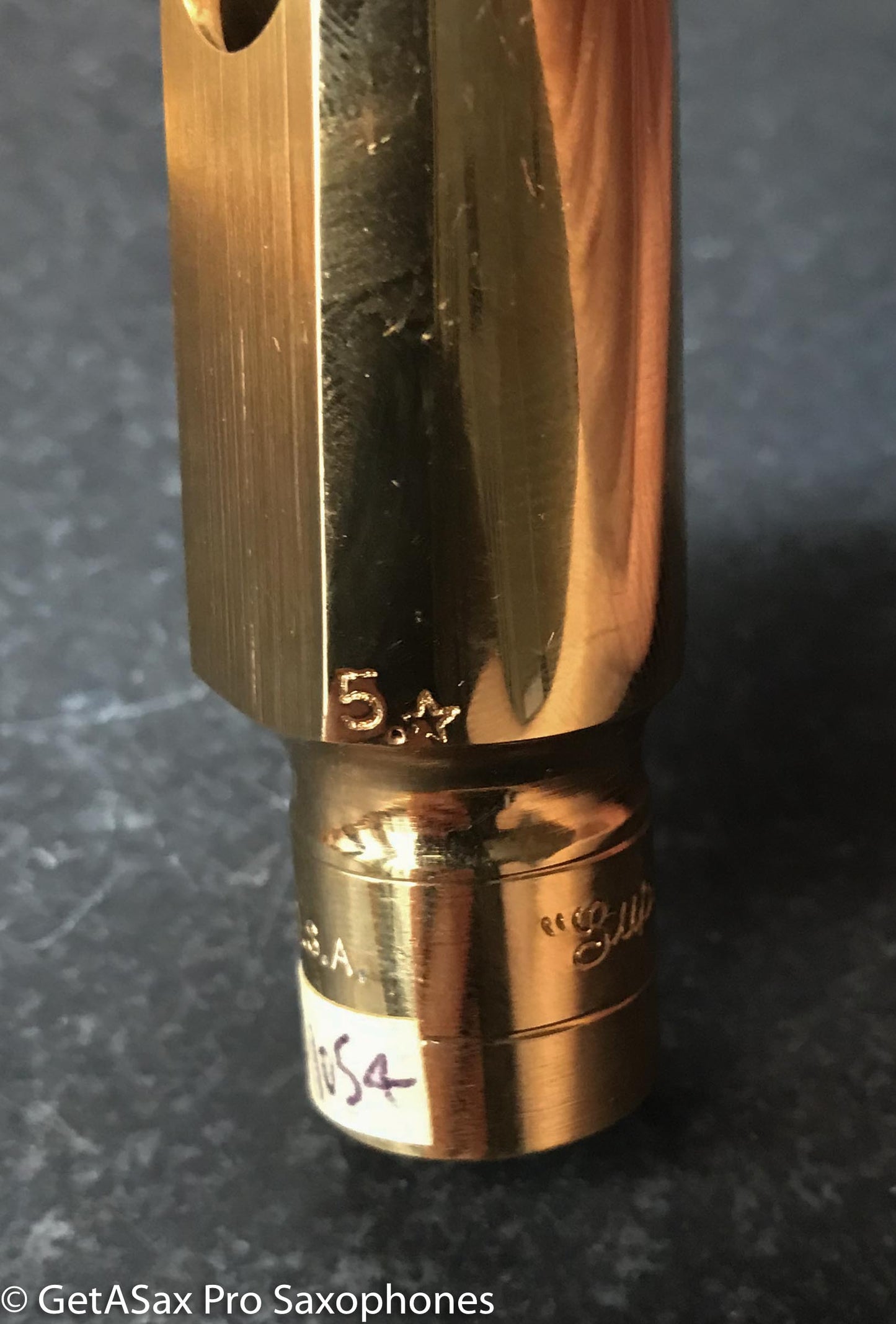 Otto Link Forida USA Super Tone Master 5* Alto Saxophone Mouthpiece New Old Stock MPC1054