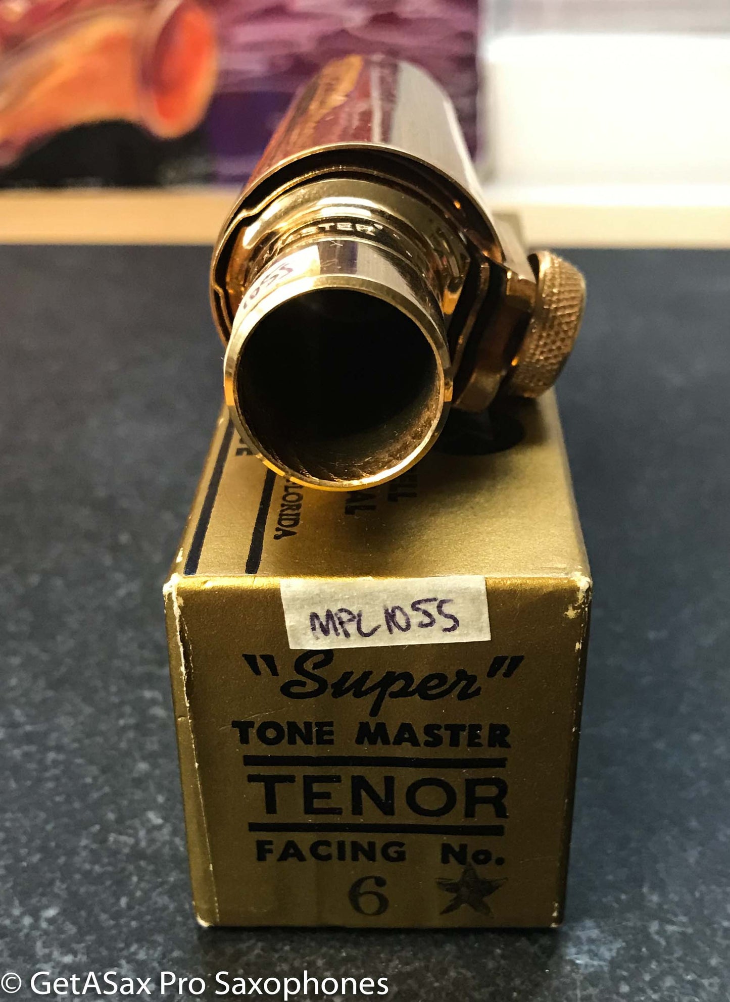 Otto Link Florida USA Super Tone Master 6* Tenor Saxophone Mouthpiece New Old Stock Amazing! MPC1055