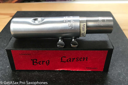 Berg Larsen 105/2 M Metal Tenor Saxophone Mouthpiece New Old Stock Excellent! MPC1056