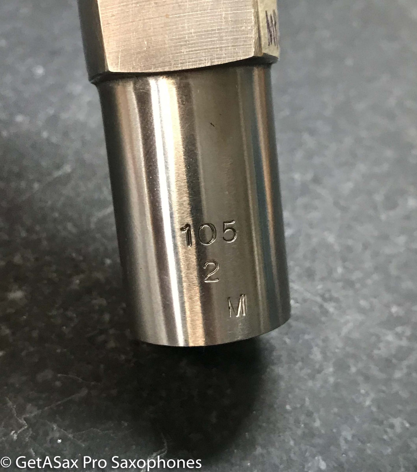 Berg Larsen 105/2 M Metal Tenor Saxophone Mouthpiece New Old Stock Excellent! MPC1056