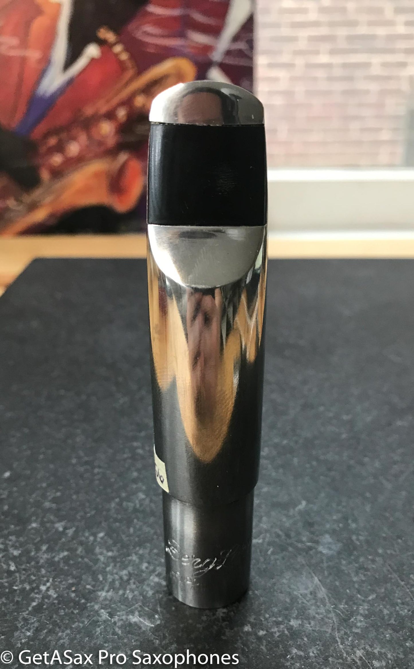 Berg Larsen 105/2 M Metal Tenor Saxophone Mouthpiece New Old Stock Excellent! MPC1056