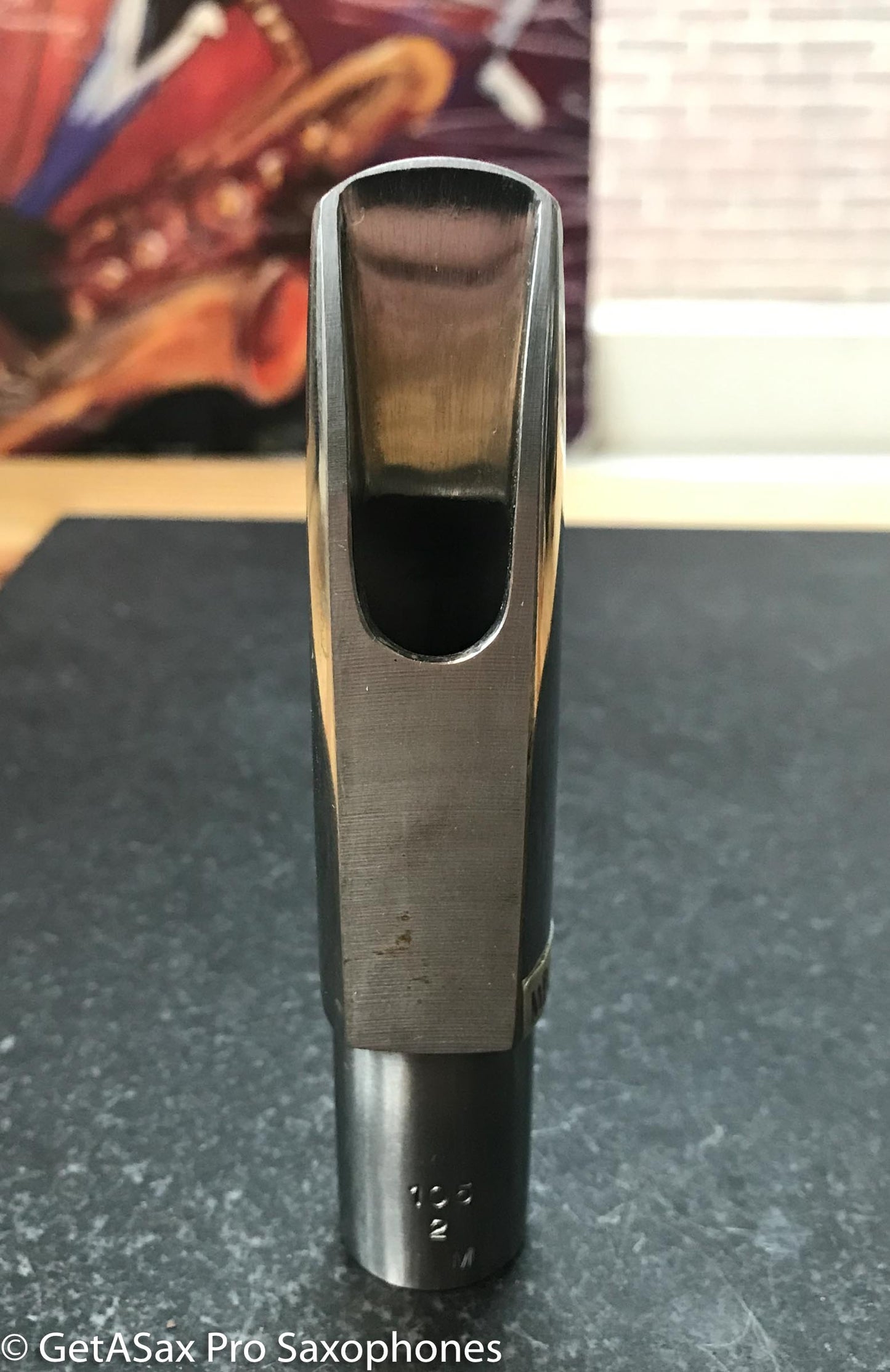 Berg Larsen 105/2 M Metal Tenor Saxophone Mouthpiece New Old Stock Excellent! MPC1056