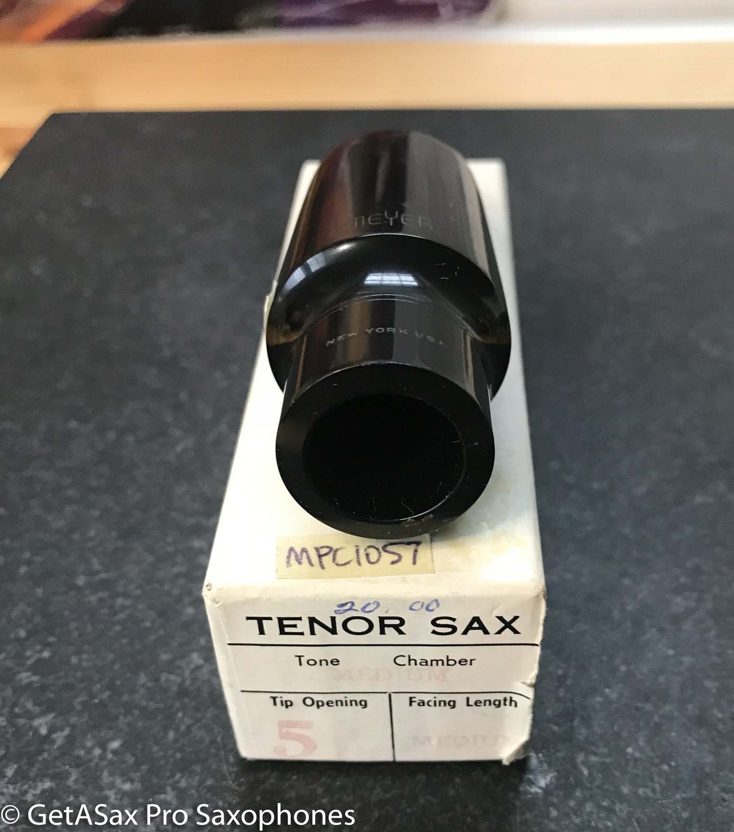 Meyer New York USA Tenor Saxophone Mouthpiece 5 Excellent Condition MPC1057
