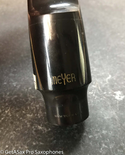 Meyer New York USA 6M Medium Chamber Alto Saxophone Mouthpiece Outstanding! MPC1059
