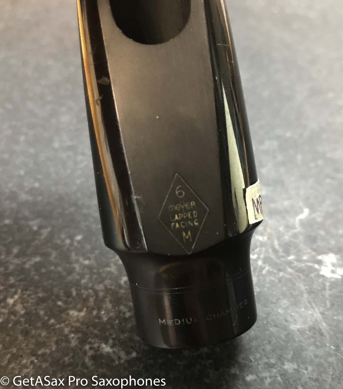 Meyer New York USA 6M Medium Chamber Alto Saxophone Mouthpiece Outstanding! MPC1059