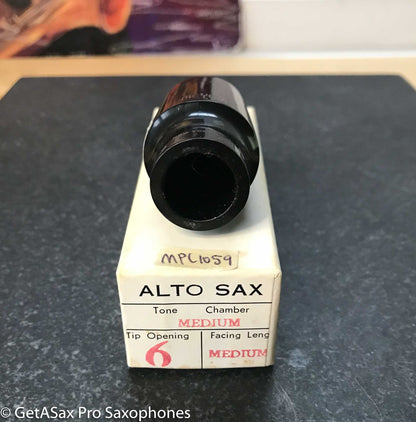 Meyer New York USA 6M Medium Chamber Alto Saxophone Mouthpiece Outstanding! MPC1059