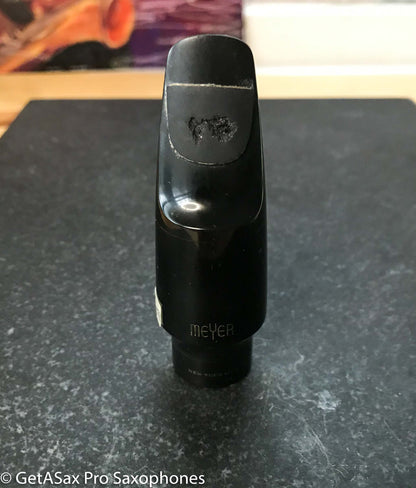 Meyer New York USA 6M Medium Chamber Alto Saxophone Mouthpiece Outstanding! MPC1059
