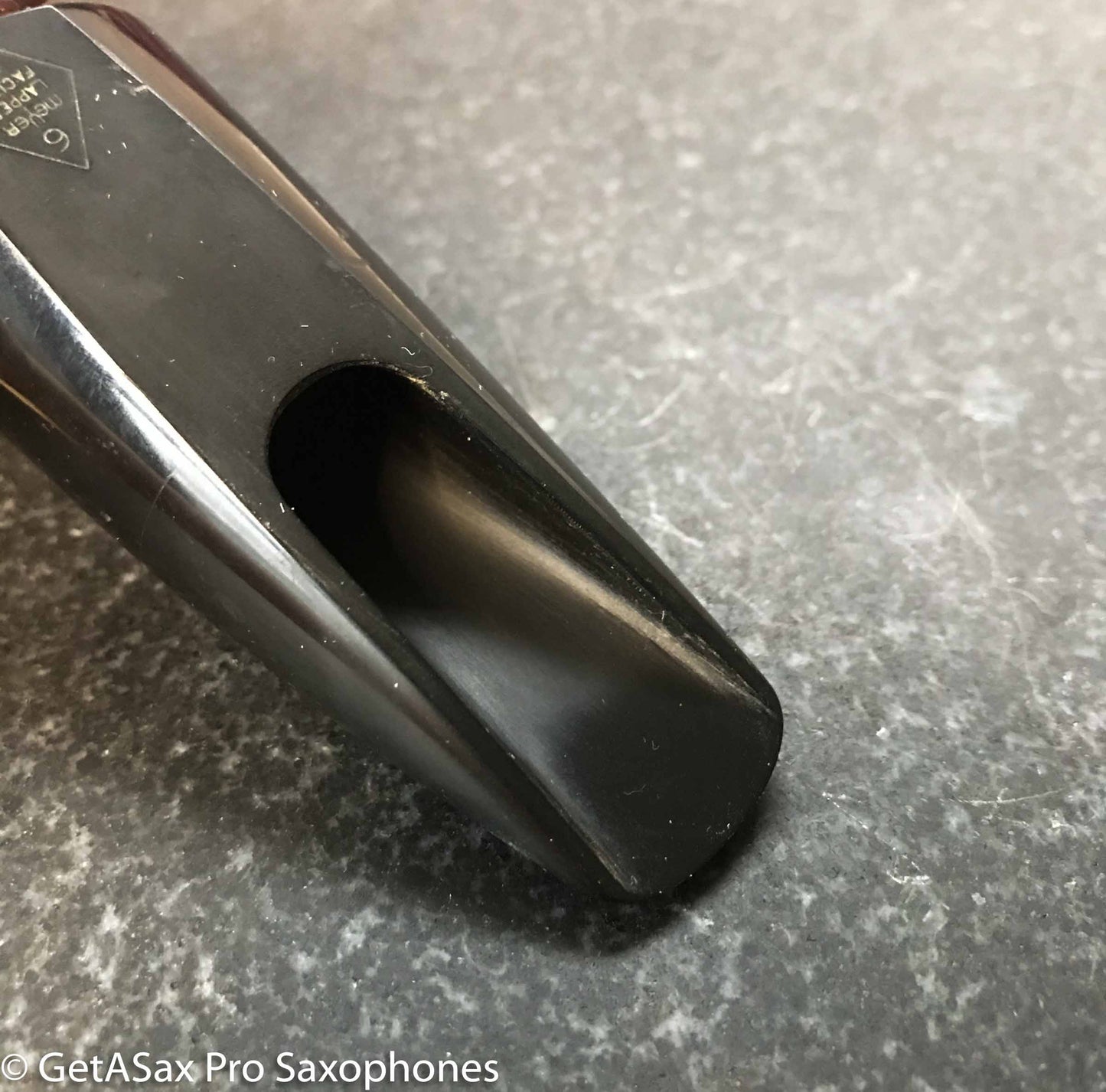 Meyer New York USA 6M Medium Chamber Alto Saxophone Mouthpiece Outstanding! MPC1059