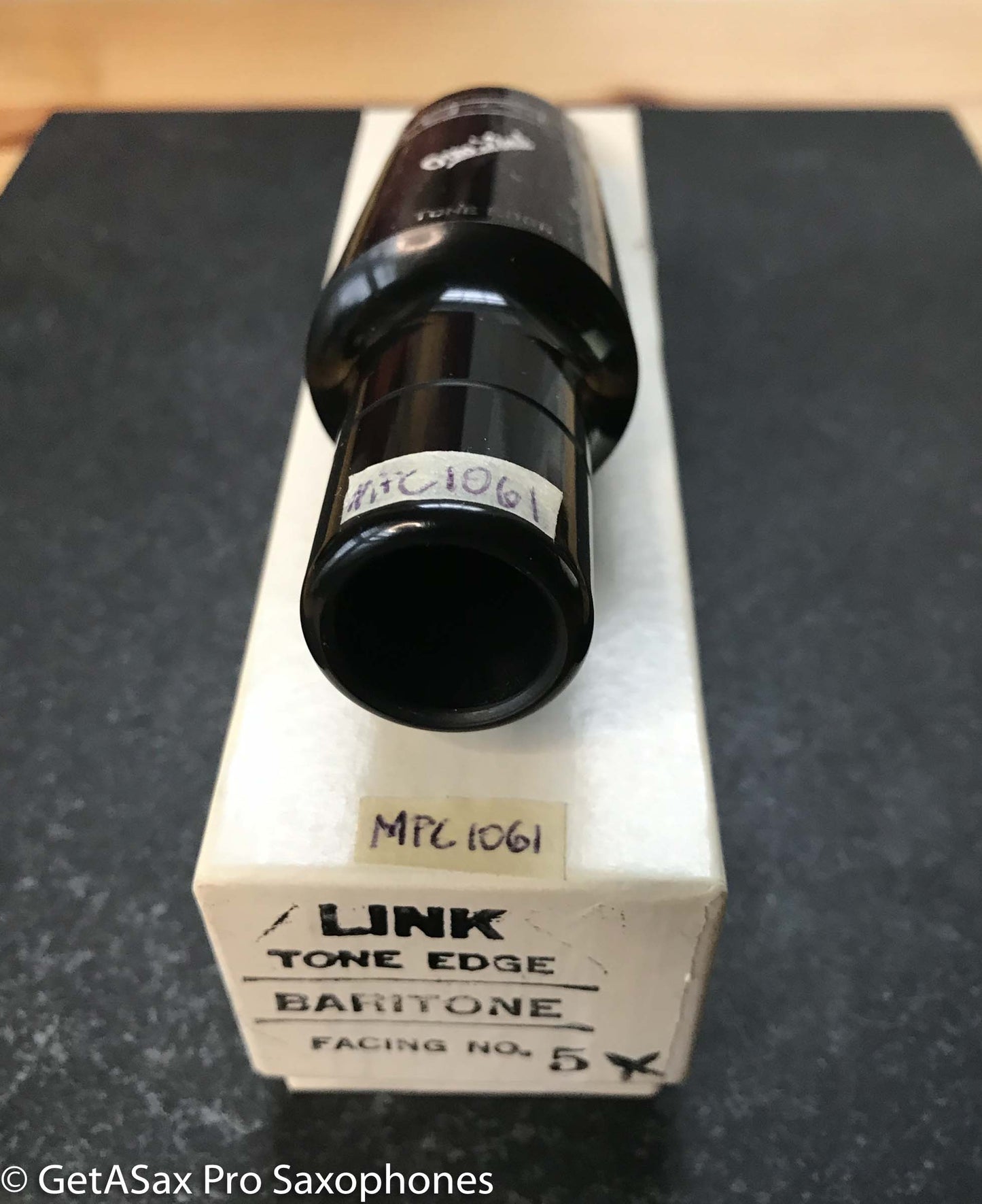 Otto Link Tone Edge Slant Baritone Saxophone Mouthpiece 5* New Old Stock! MPC1061
