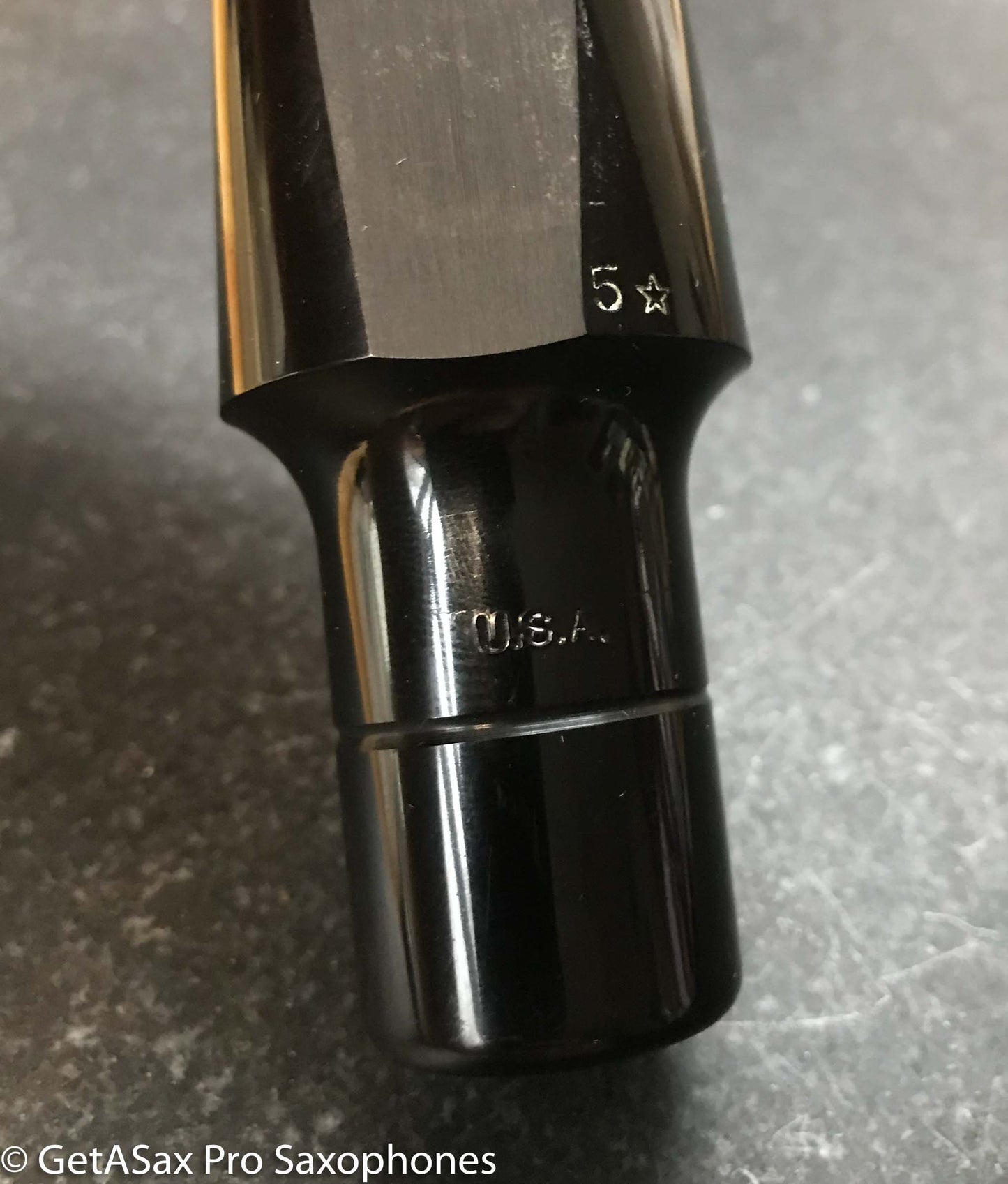 Otto Link Tone Edge Slant Baritone Saxophone Mouthpiece 5* New Old Stock! MPC1061