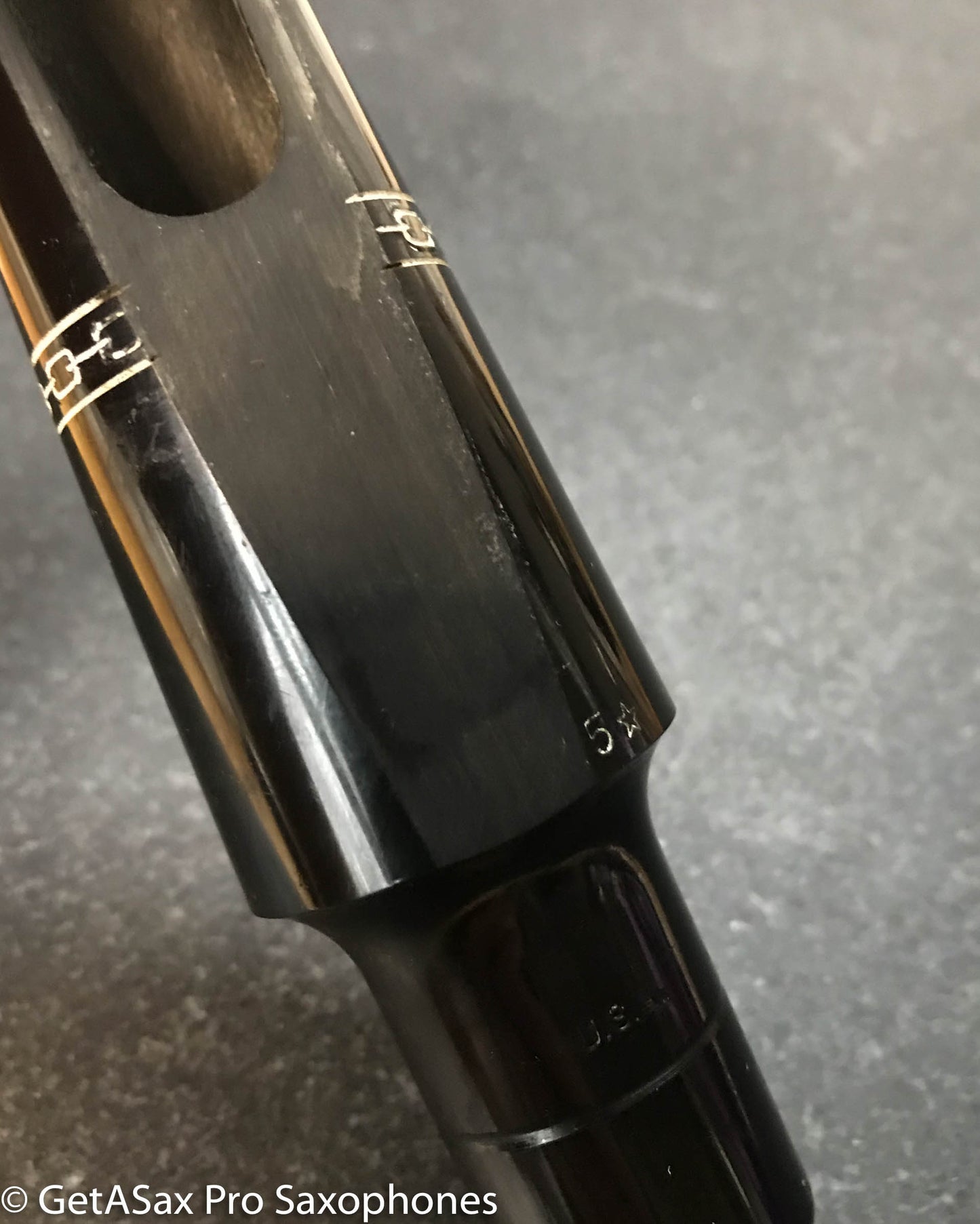 Otto Link Tone Edge Slant Baritone Saxophone Mouthpiece 5* New Old Stock! MPC1061
