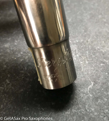 Berg Larsen 90 2 Offset M Metal Alto Saxophone Mouthpiece New Old Stock! MPC1062