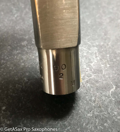Berg Larsen 90 2 Offset M Metal Alto Saxophone Mouthpiece New Old Stock! MPC1062
