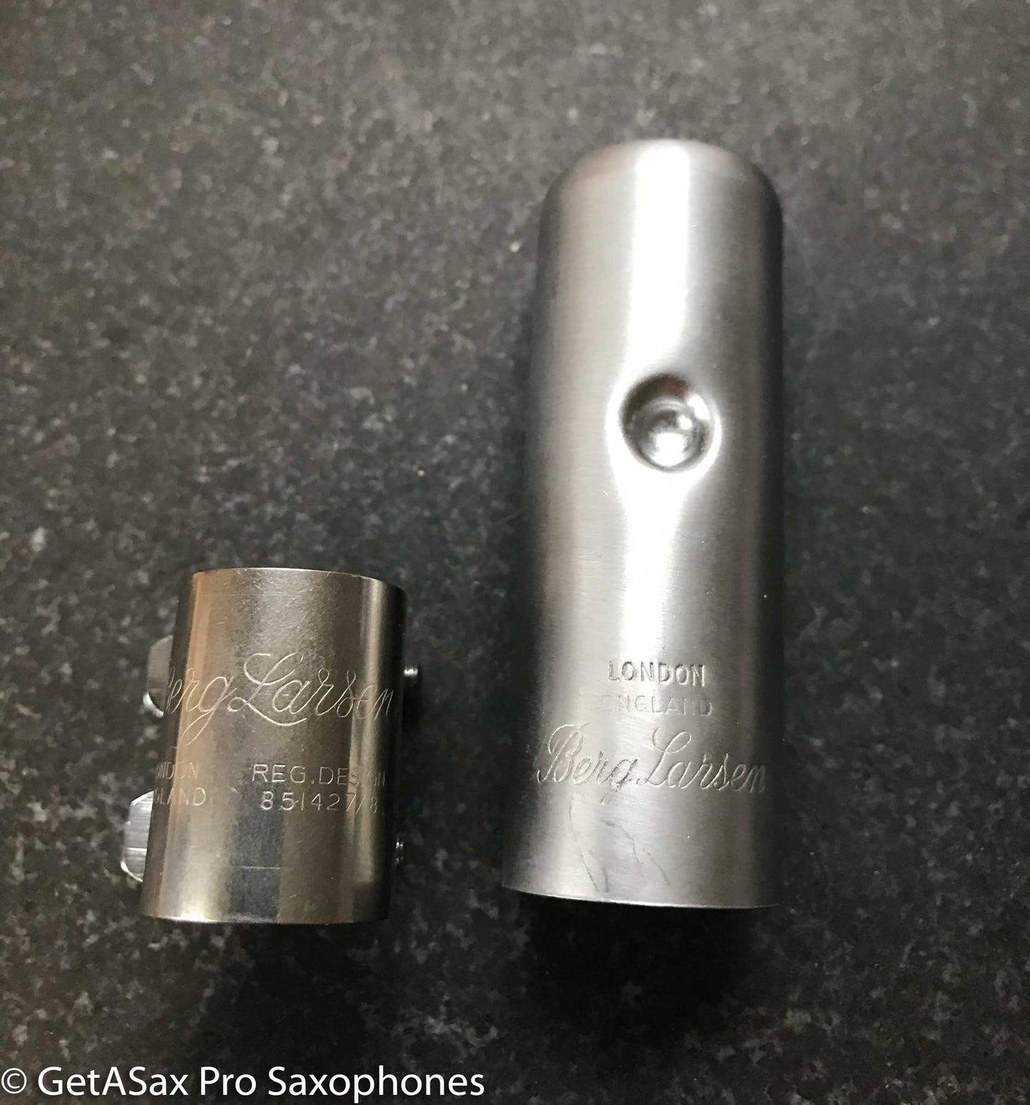 Berg Larsen 90 2 Offset M Metal Alto Saxophone Mouthpiece New Old Stock! MPC1062