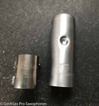 Berg Larsen 90 2 Offset M Metal Alto Saxophone Mouthpiece New Old Stock! MPC1062