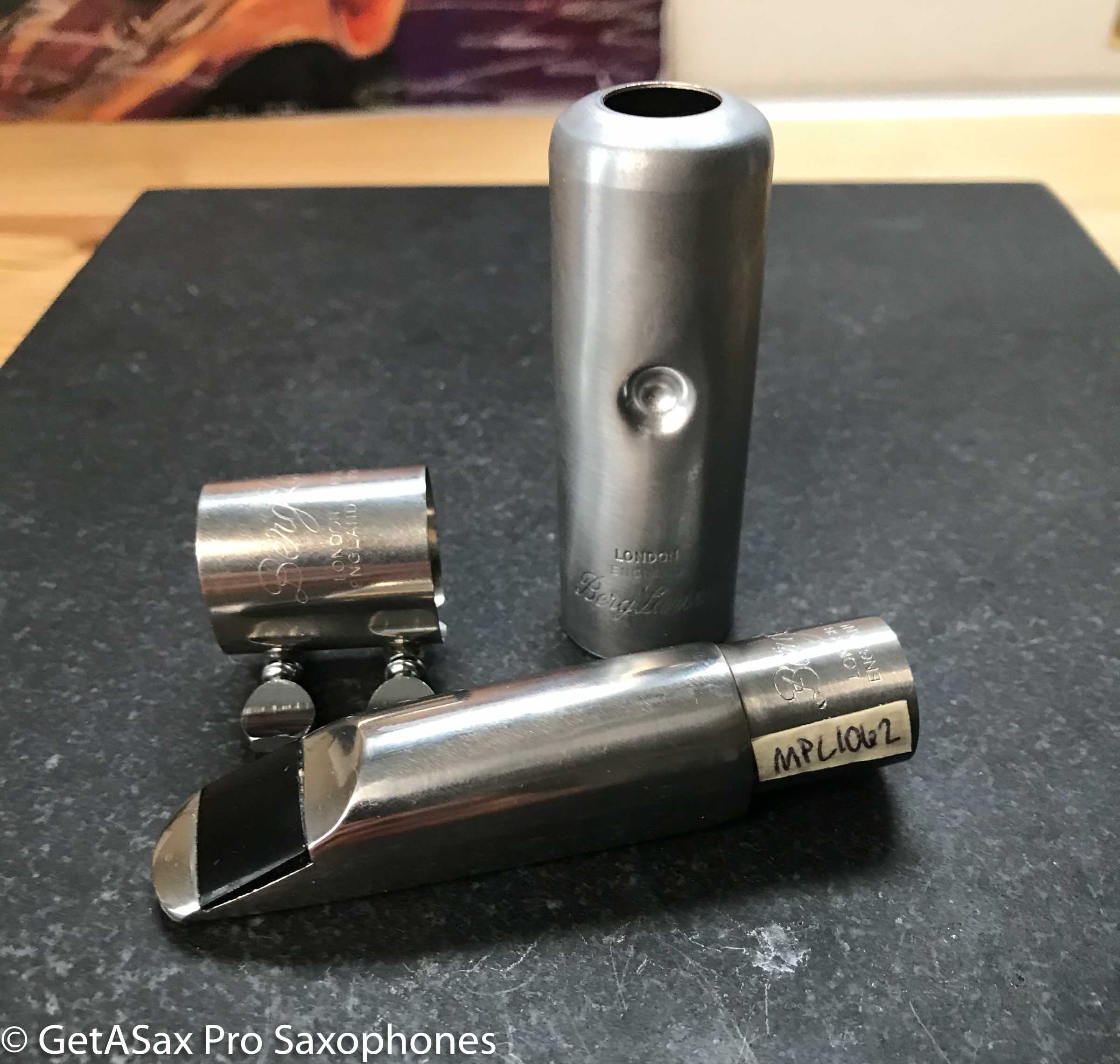Berg Larsen 90 2 Offset M Metal Alto Saxophone Mouthpiece New Old