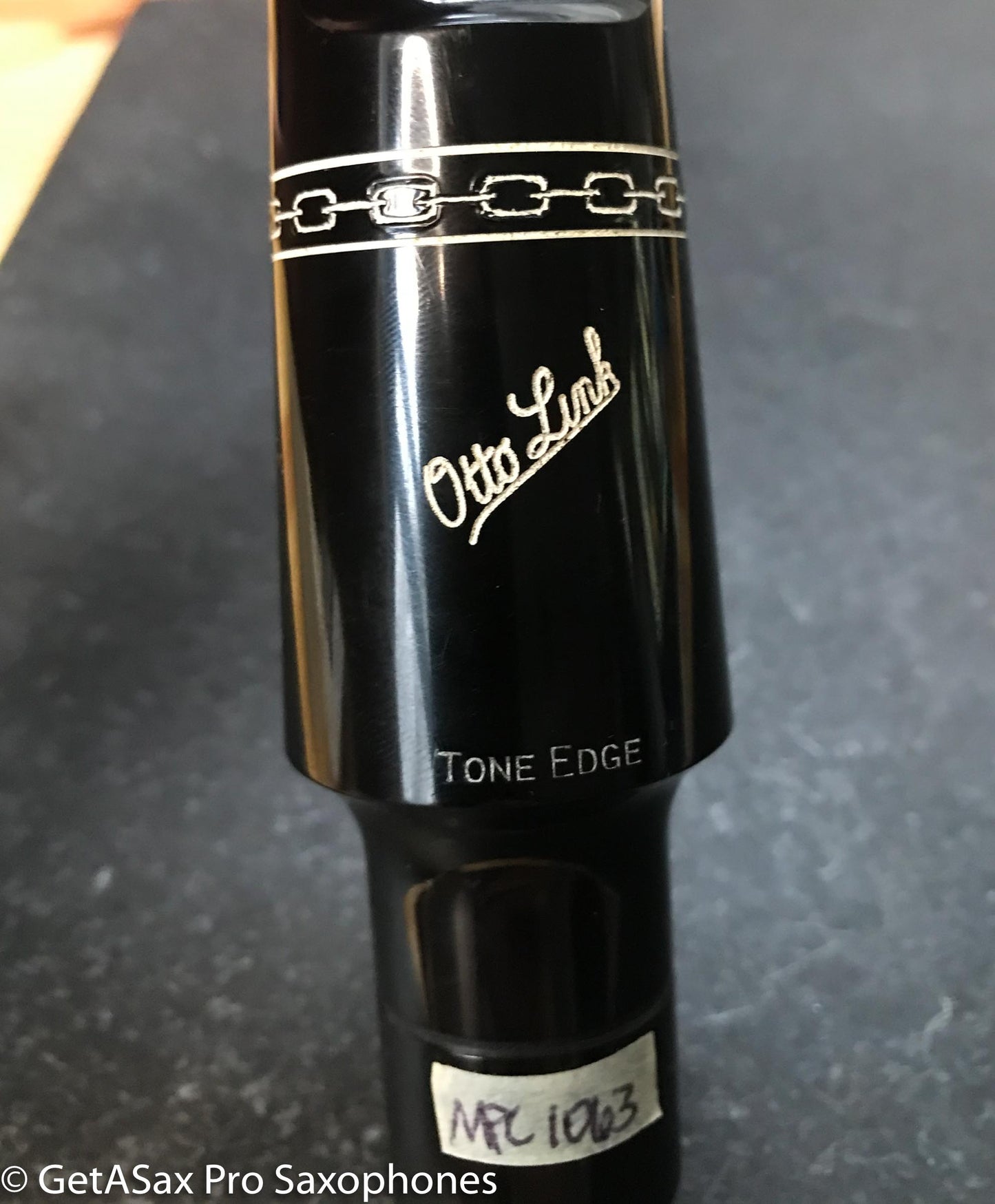 Otto Link Tone Edge Slant Baritone Saxophone Mouthpiece 7 New Old Stock! MPC1063
