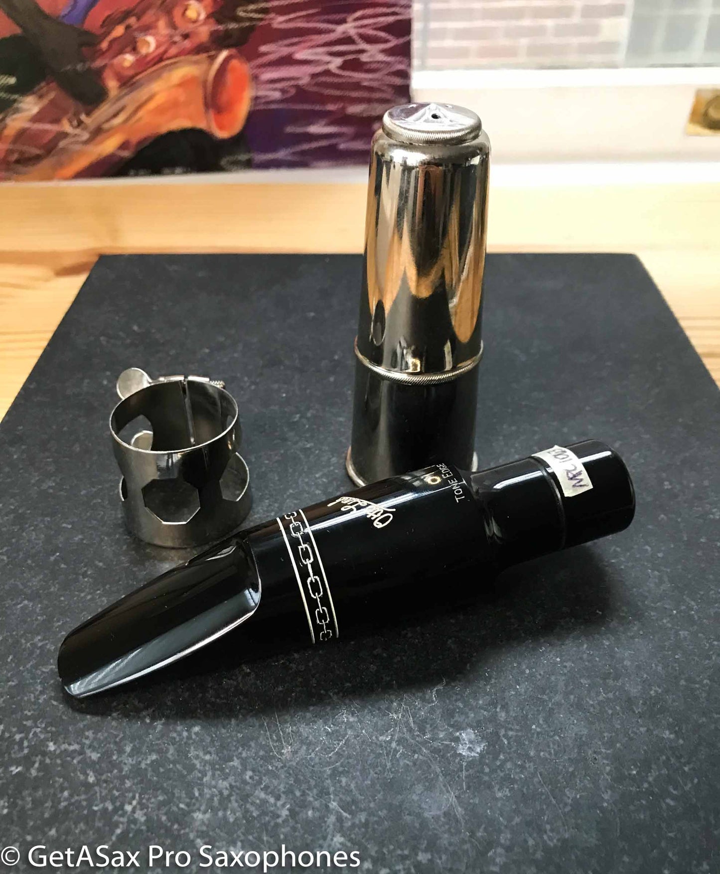 Otto Link Tone Edge Slant Baritone Saxophone Mouthpiece 7 New Old Stock! MPC1063
