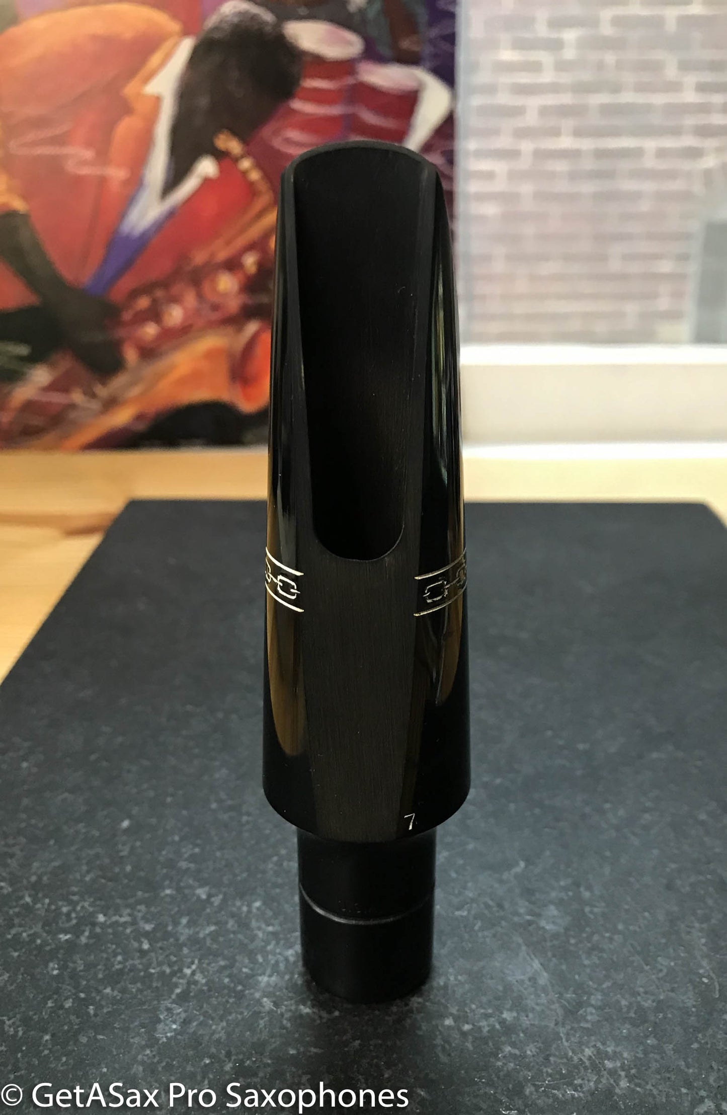 Otto Link Tone Edge Slant Baritone Saxophone Mouthpiece 7 New Old Stock! MPC1063