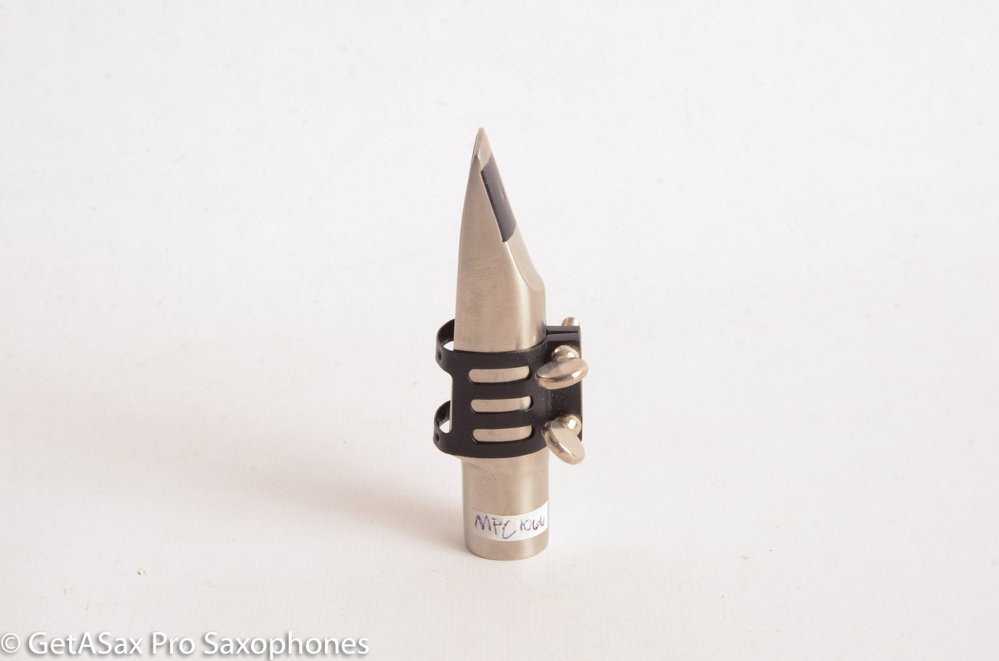 Beechler Bellite Alto Saxophone Mouthpiece 1980s 6 on the Table Metal MPC1066