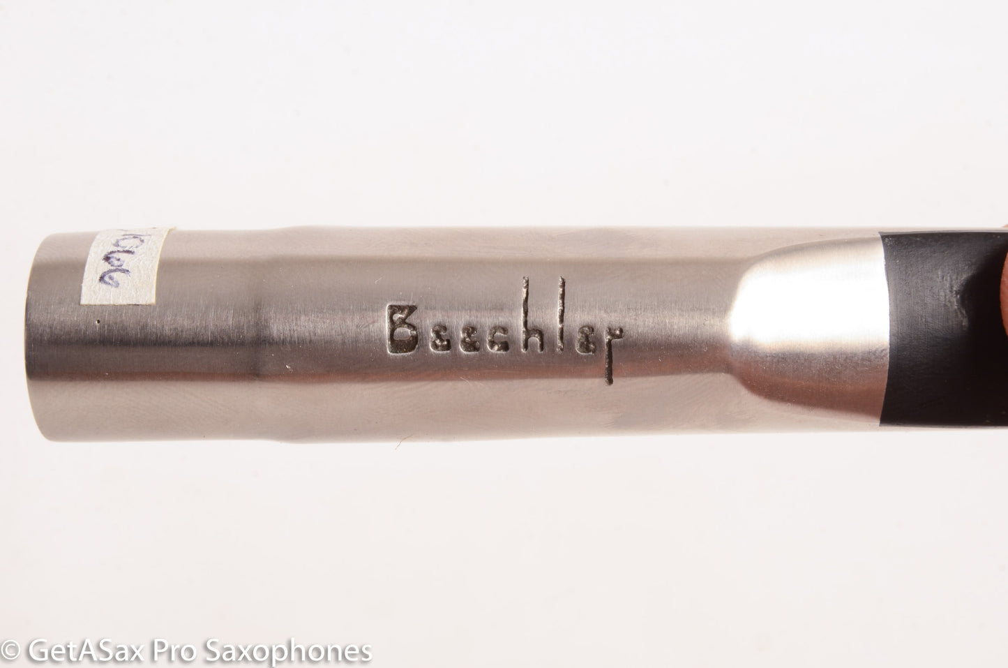Beechler Bellite Alto Saxophone Mouthpiece 1980s 6 on the Table Metal MPC1066