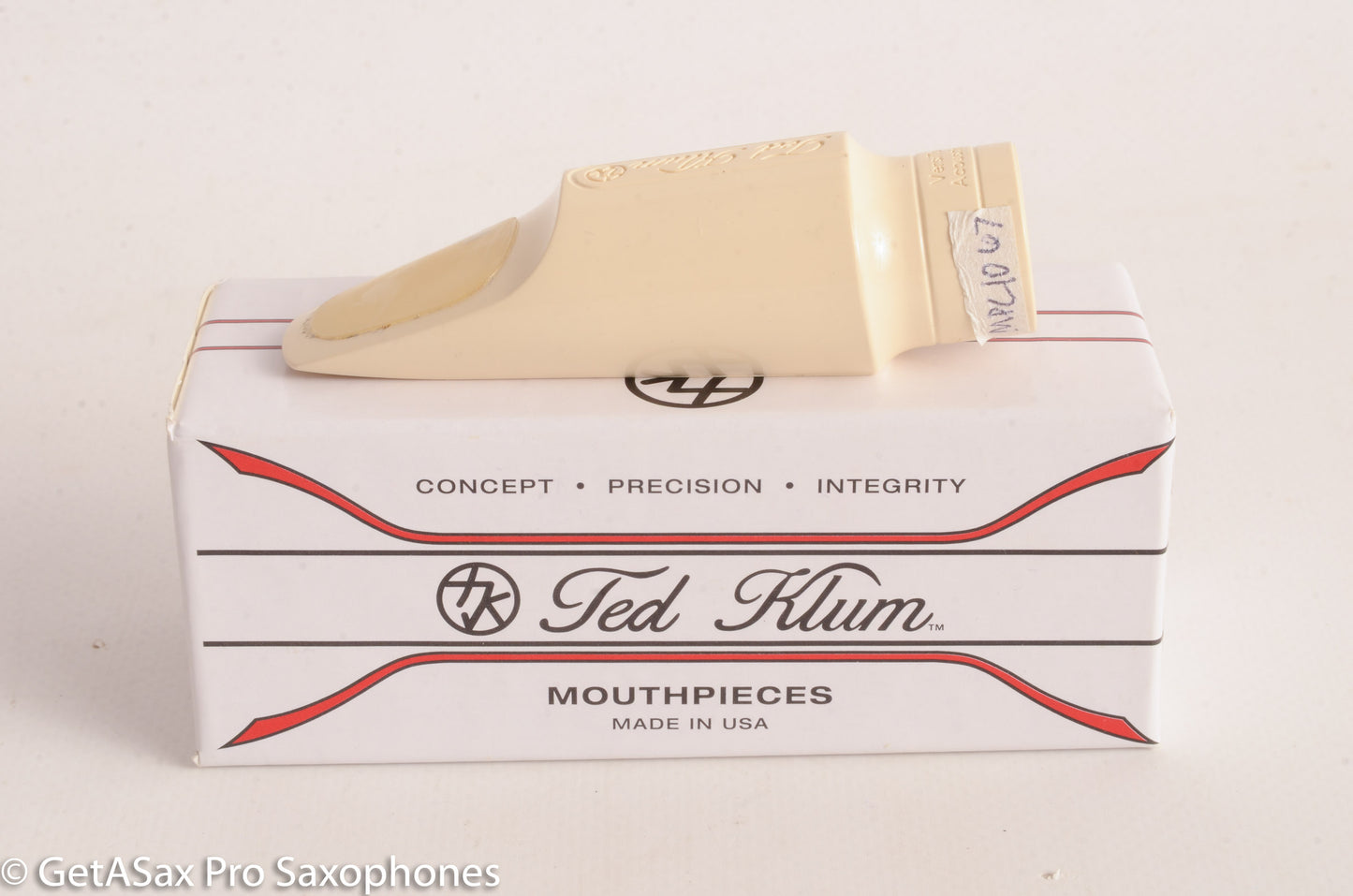 Ted Klum VersiTone Acoustimax 5 Alto Saxophone Mouthpiece Ivory MPC1067