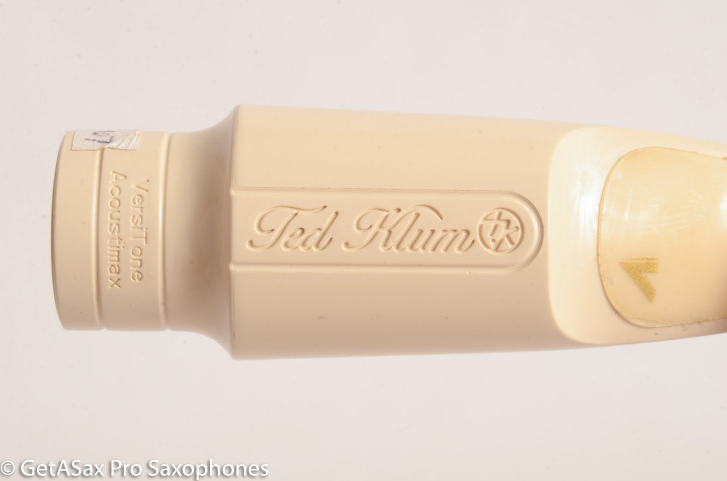 Ted Klum VersiTone Acoustimax 5 Alto Saxophone Mouthpiece Ivory MPC1067