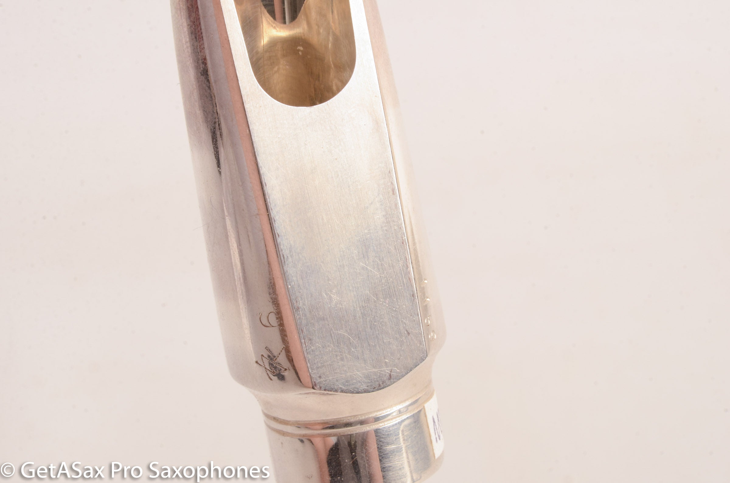 Ted Klum New York Model 6 Solid Silver Alto Saxophone Mouthpiece