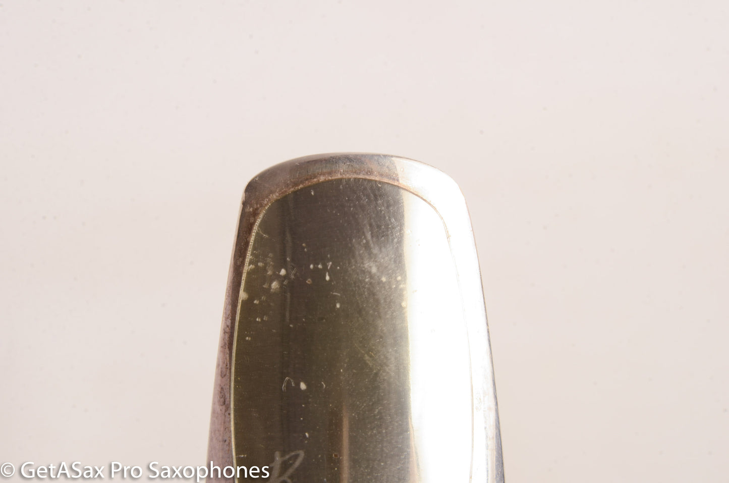 Ted Klum New York Model 6 Solid Silver Alto Saxophone Mouthpiece Mint MPC1070