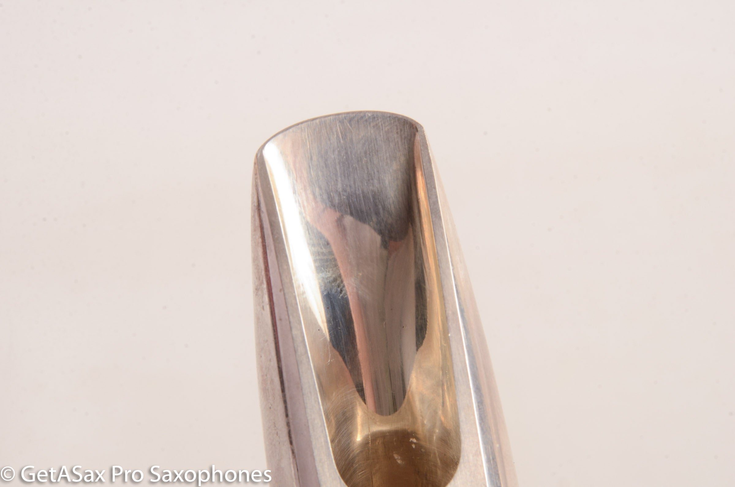 Ted Klum New York Model 6 Solid Silver Alto Saxophone Mouthpiece