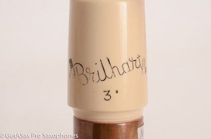 Brilhart Tonalin 3* .067 Alto Saxophone Mouthpiece w Band MPC1071