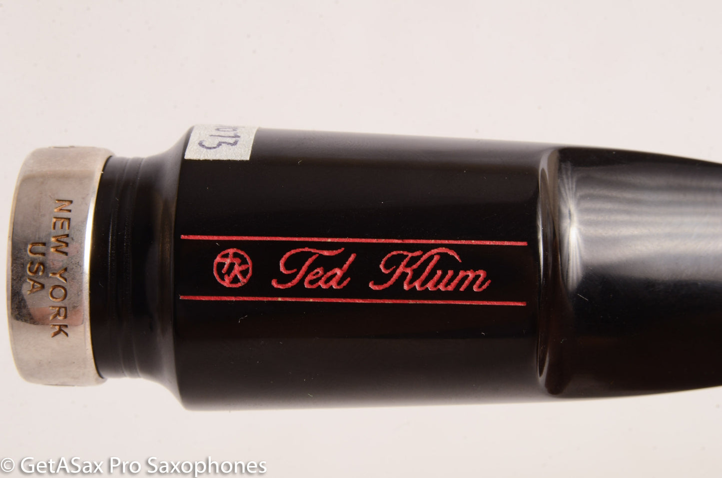 Ted Klum NY Model GS Special Alto Saxophone Mouthpiece 5 Mint MPC1073