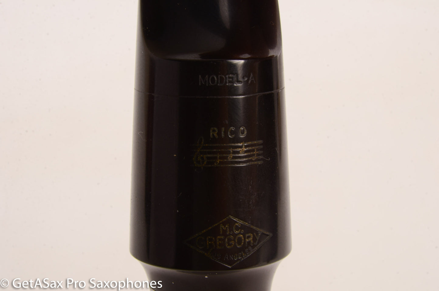 MC Gregory Model A Alto Saxophone Mouthpiece 4A (5A) 16 Brian Powell MPC1076