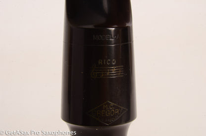 MC Gregory Model A Alto Saxophone Mouthpiece 4A (5A) 16 Brian Powell MPC1076