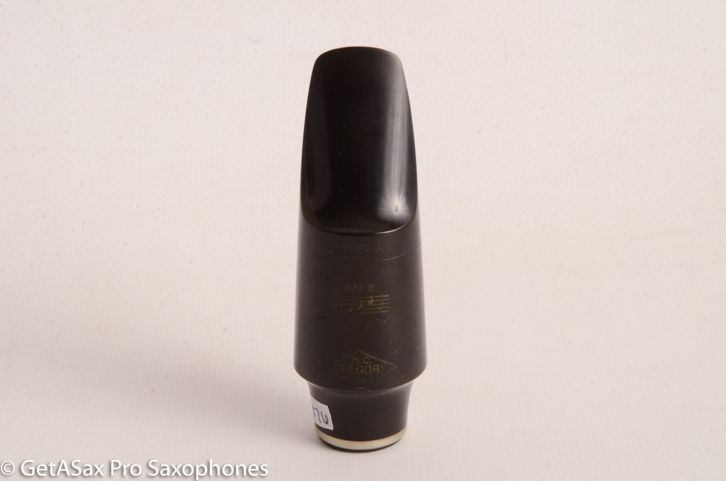 MC Gregory Model A Alto Saxophone Mouthpiece 4A (5A) 16 Brian Powell MPC1076