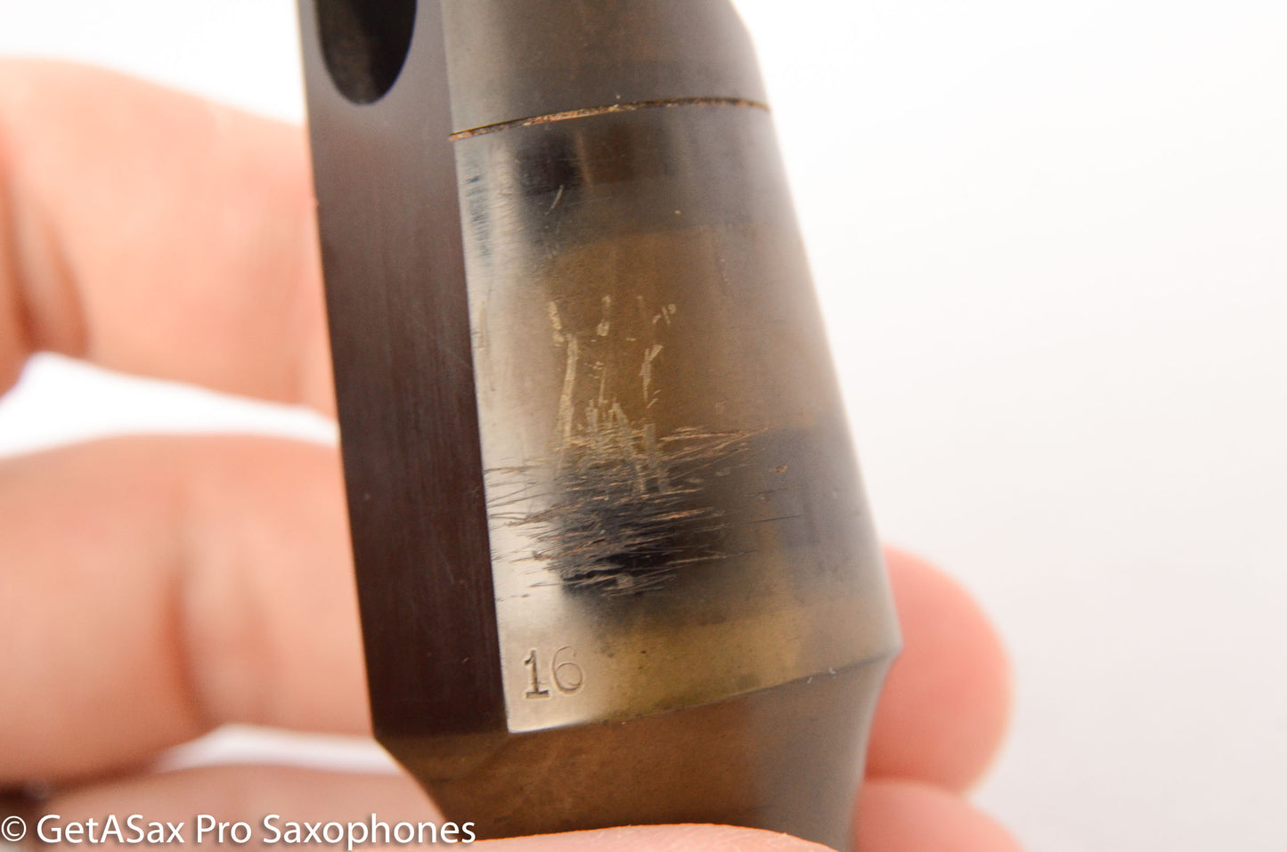 MC Gregory Model A 3A 16 Alto Saxophone Mouthpiece Gorgeous MPC1078