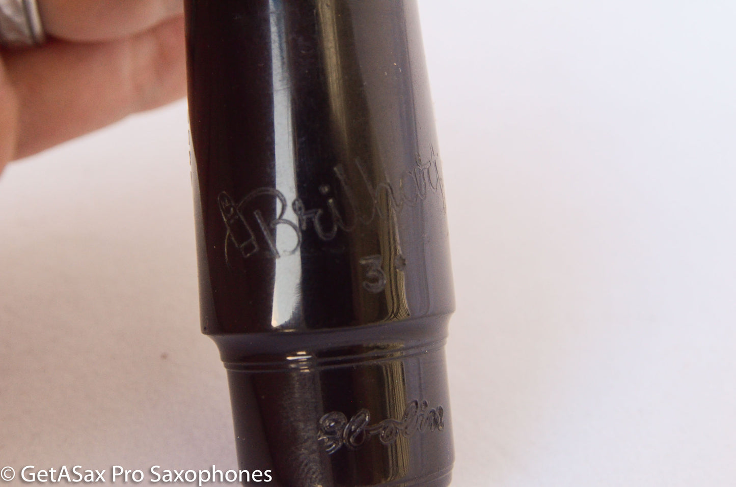 Brilhart Ebolin Alto Saxophone Mouthpiece 3* w Serial MPC1085