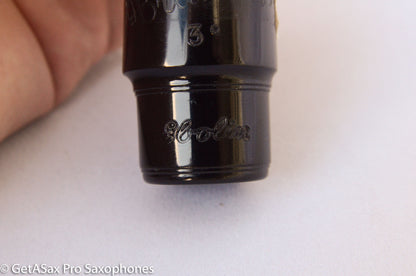 Brilhart Ebolin Alto Saxophone Mouthpiece 3* w Serial MPC1085