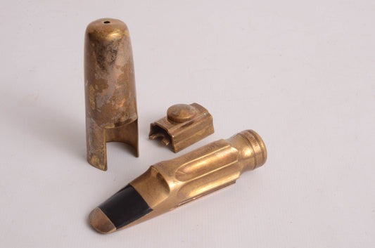 Meyer Bros New York 1930's-40's Metal Tenor Mouthpiece Very Rare! .063" MPC1417