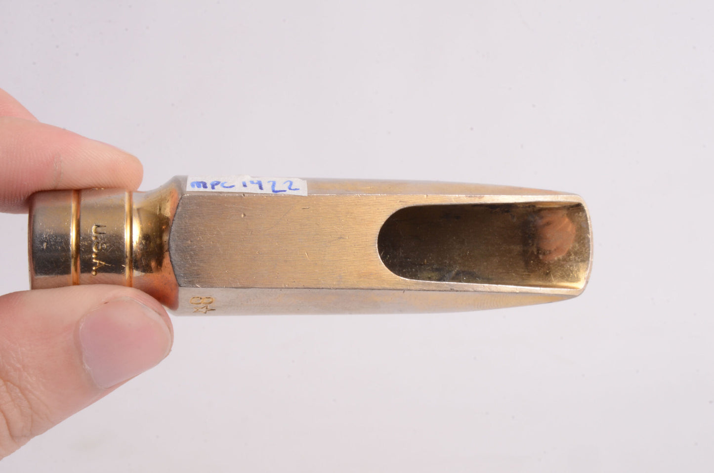 Otto Link Early Babbitt 8* Alto Super Tone Master Bright! MPC1422