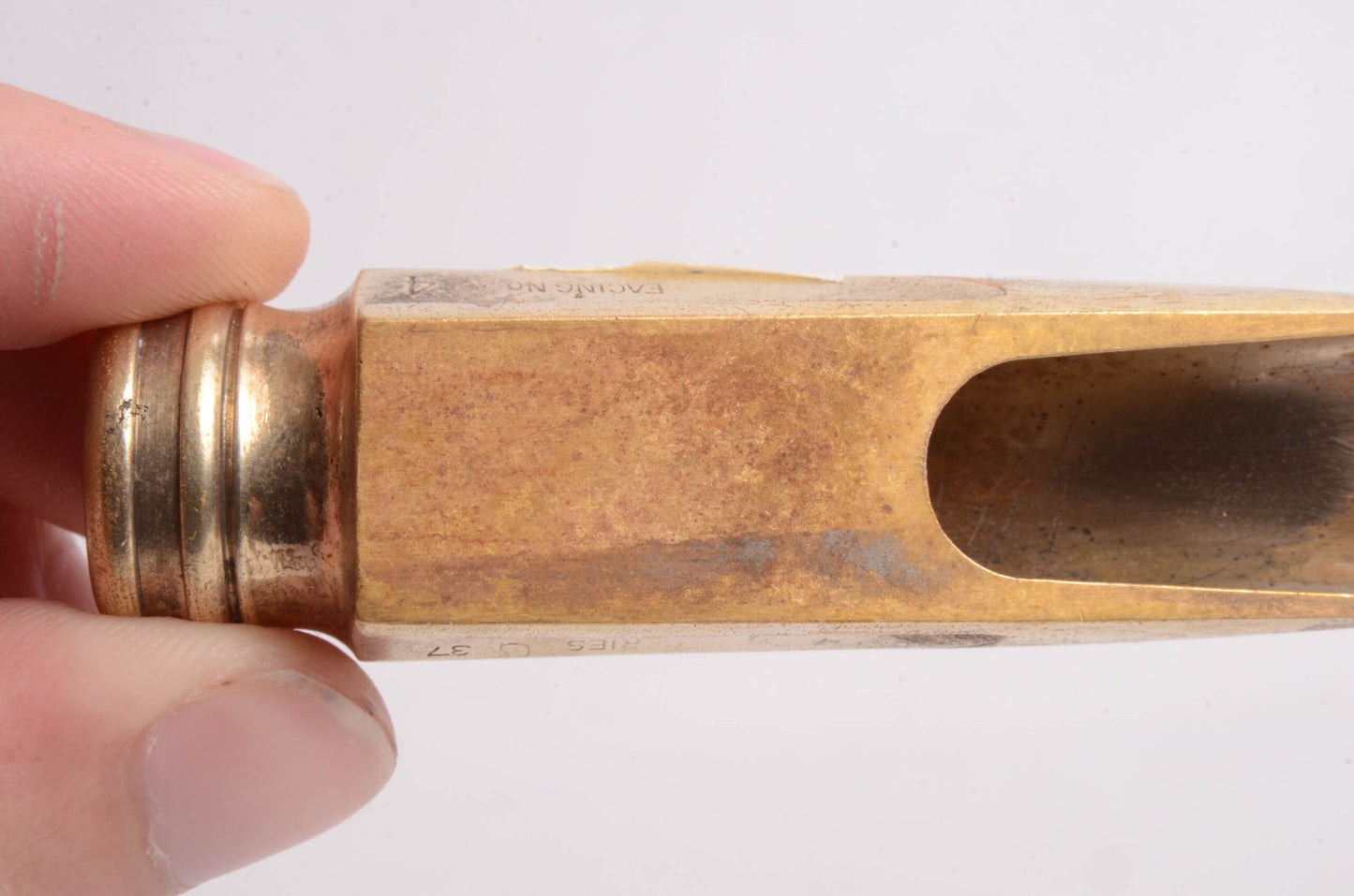 Otto Link Masterlink Alto Metal 1930's 6 Tip Refaced .078" Dark! MPC1427