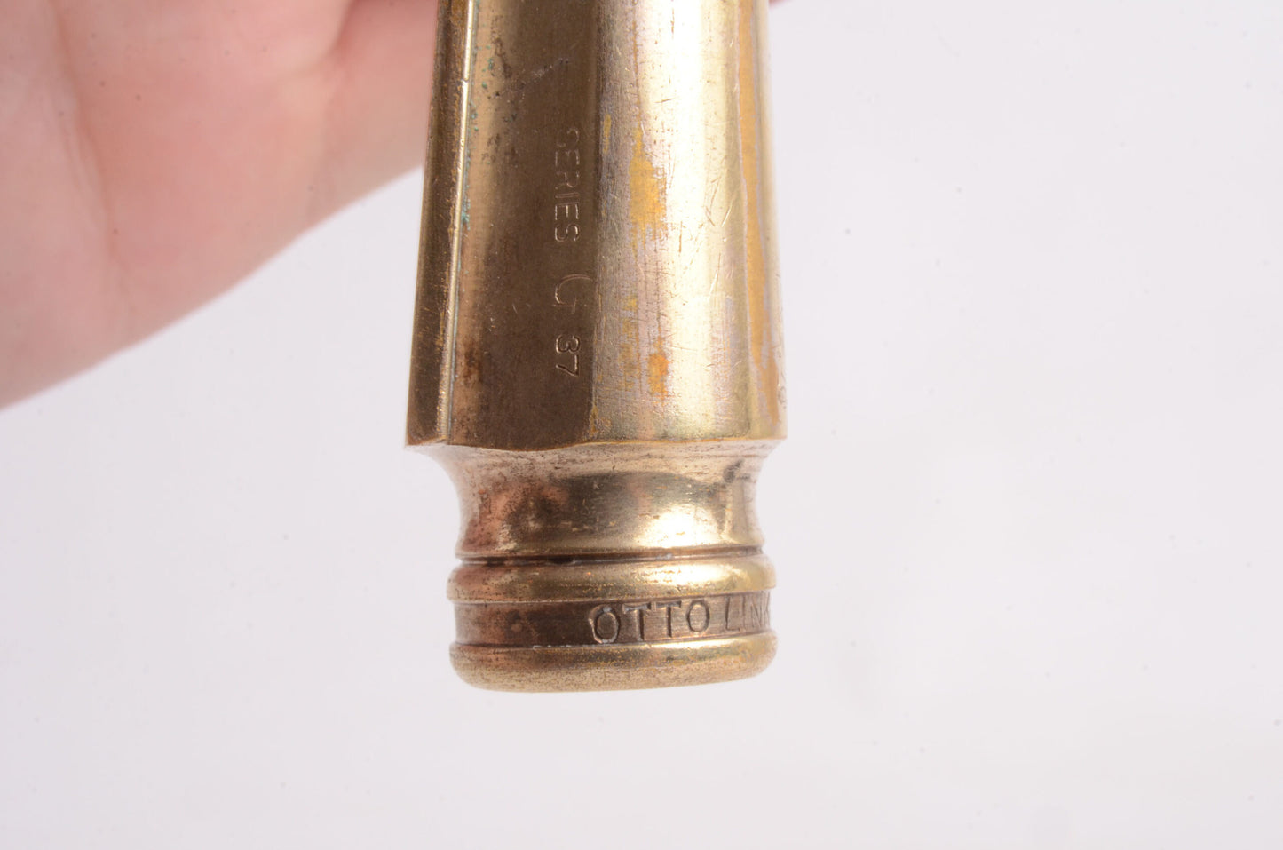 Otto Link Masterlink Alto Metal 1930's 6 Tip Refaced .078" Dark! MPC1427