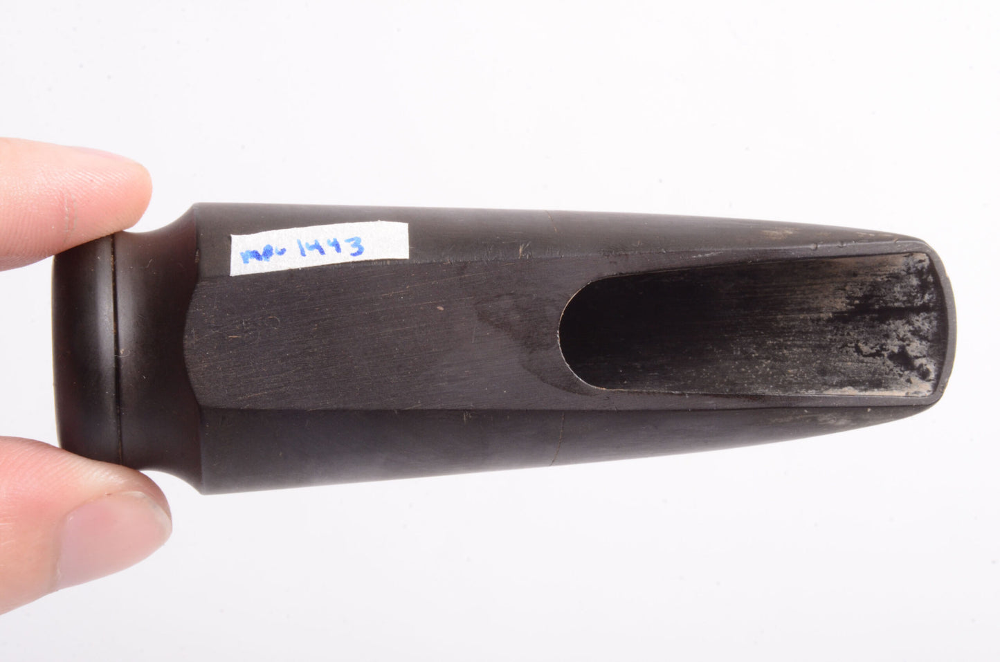 Lyon and Healy 6 Tip 1930s Hard Rubber Alto Mouthpiece Buescher Style MPC1443