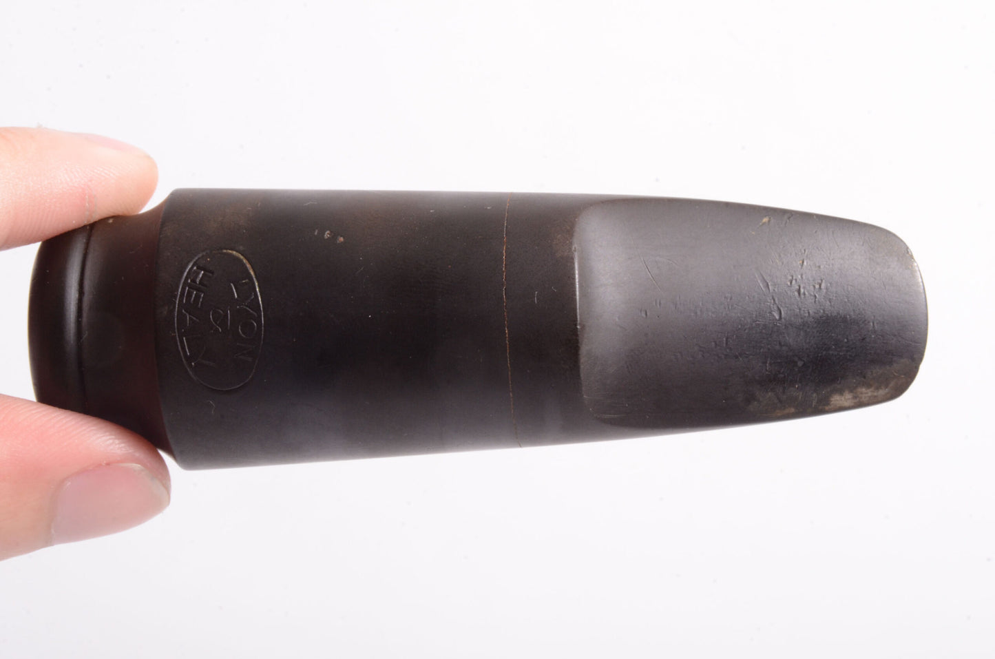 Lyon and Healy 6 Tip 1930s Hard Rubber Alto Mouthpiece Buescher Style MPC1443