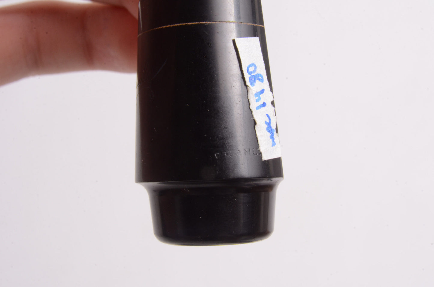 George F Bundy (French) Hard Rubber Soprano Mouthpiece - Great! .049" MPC1480