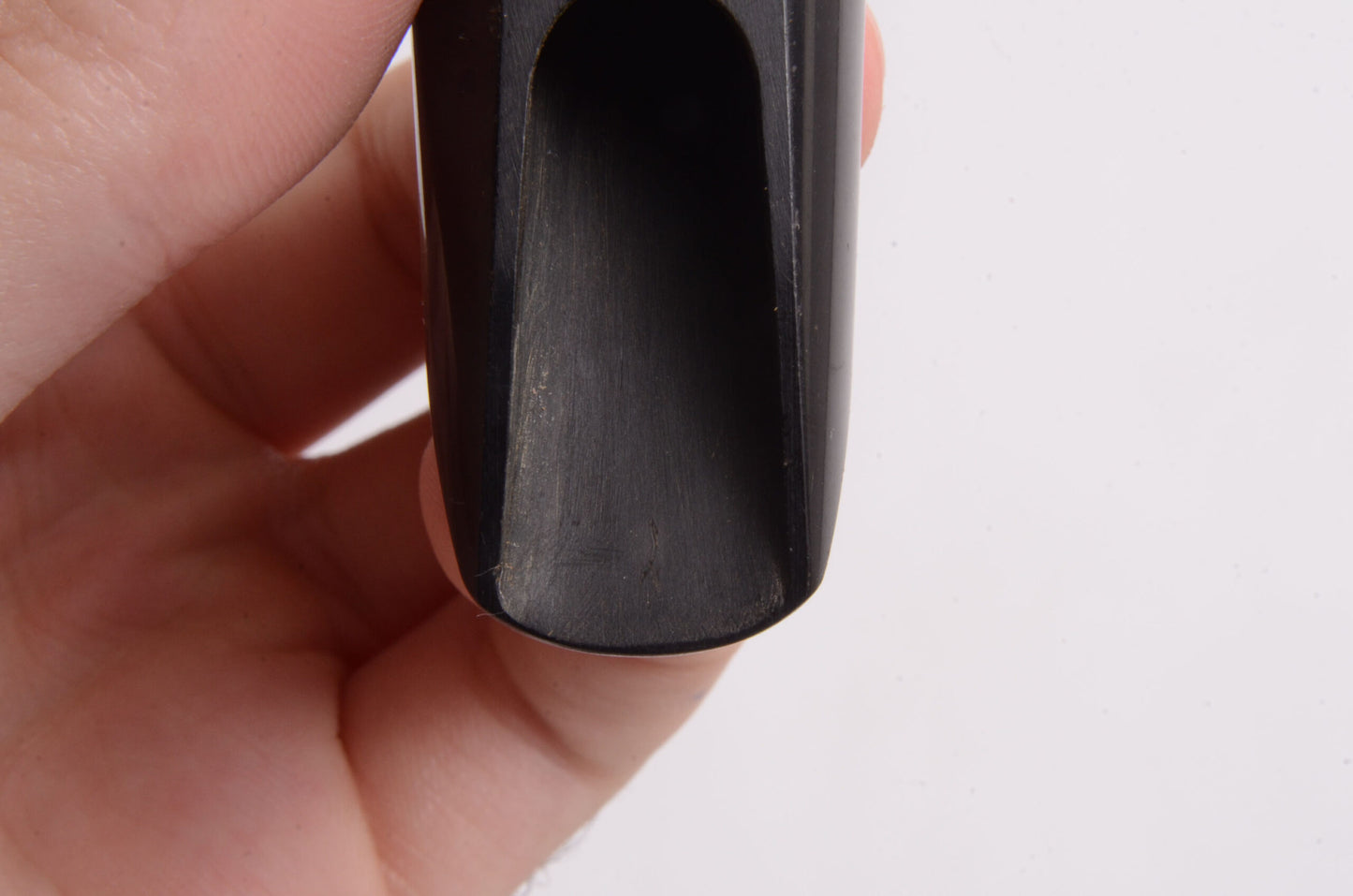 George F Bundy (French) Hard Rubber Soprano Mouthpiece - Great! .049" MPC1480
