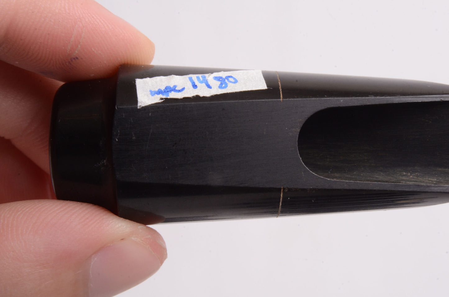 George F Bundy (French) Hard Rubber Soprano Mouthpiece - Great! .049" MPC1480