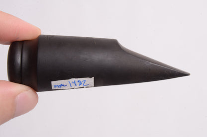 King Equa-Tru Alto Mouthpiece 1930's? Hard Rubber Dark Player MPC1482
