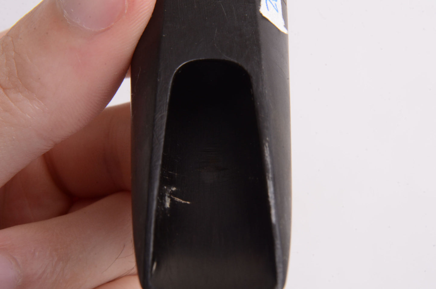 King Equa-Tru Alto Mouthpiece 1930's? Hard Rubber Dark Player MPC1482