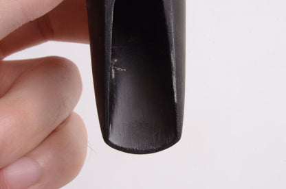 King Equa-Tru Alto Mouthpiece 1930's? Hard Rubber Dark Player MPC1482